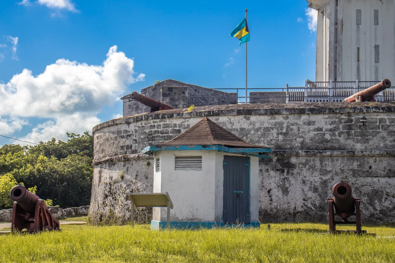 Fort Fincastle Nassau — fuerte histórico con forma de barco de vapor desde 1793